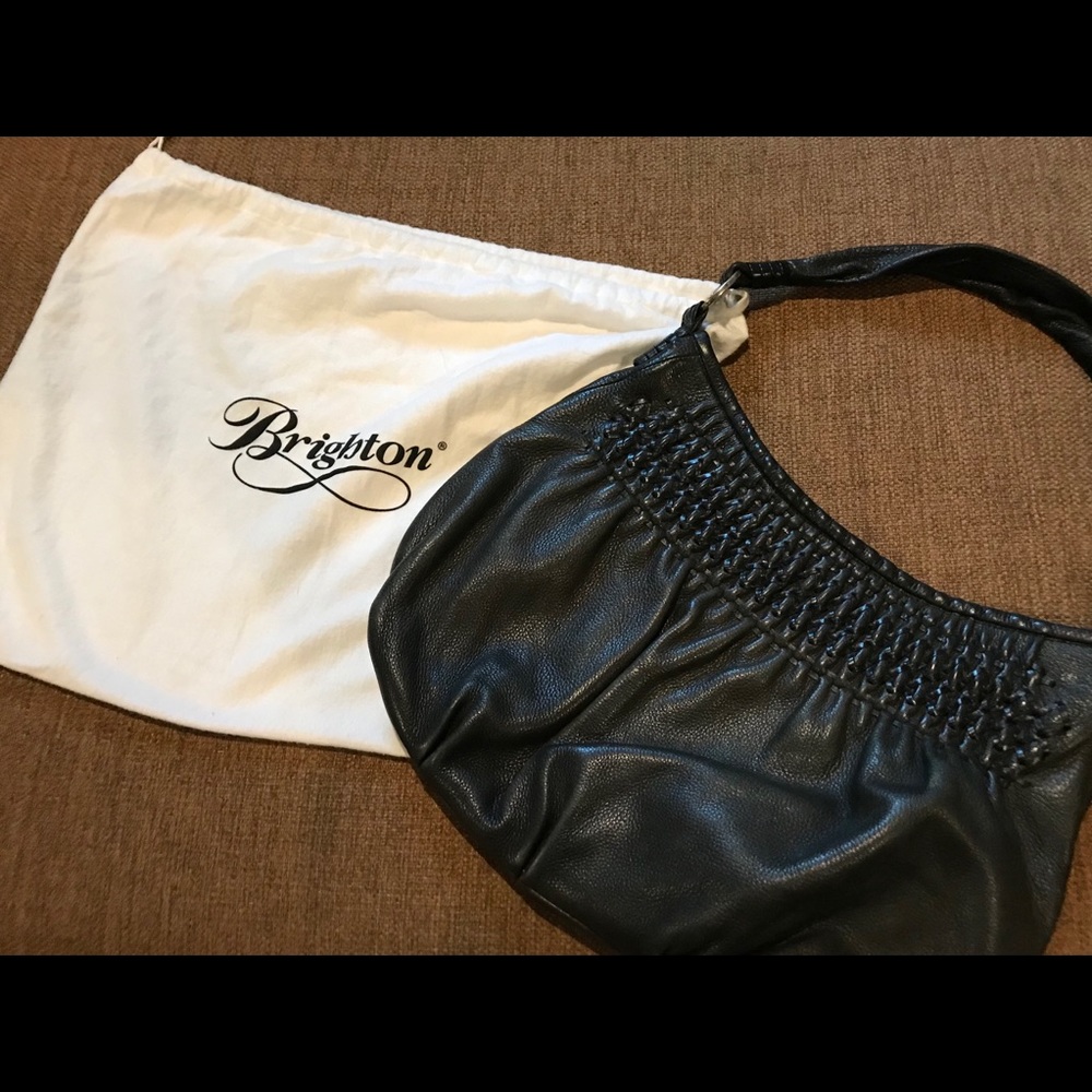 Beautiful Black Brighton hobo bag